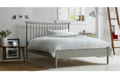 Heart of House Dorset Kingsize Bed Frame with Mattress-Putty Heart of House Dorset Kingsize Bed Frame with Mattress-Putty